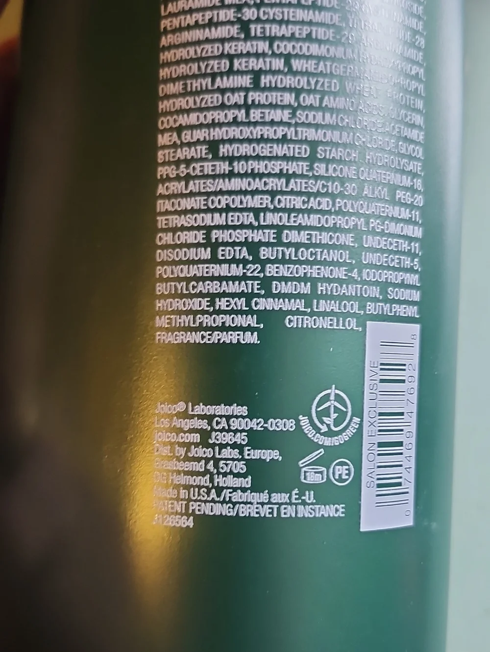 Joico Body Luxe Shampoo - 1 Liter New!